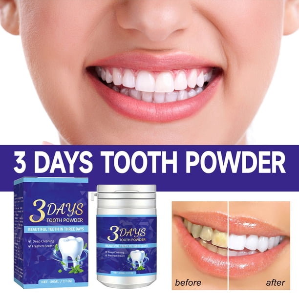 Pearl Probiotic Tooth Powder for Teeth Whitening, Stain & Yellow