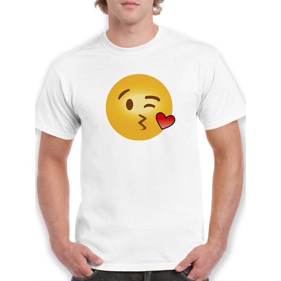 Sending A Heart Kiss Men's T-shirt