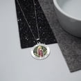 thumbnail image 6 of PicturesOnGold.com Saint Raphael Color Religious Medal Unisex Female Adult - 1 inch Size of a Quarter, Sterling Silver, 6 of 7