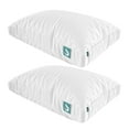 thumbnail image 1 of Sleepgram Bed Support Sleeping Pillow with Cover, King Size, White (2 Pack), 1 of 12
