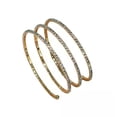 thumbnail image 6 of HOOUN 1 Pcs Costume Accessory Spiral Armband Rhinestone Swirl Bracelets Armlet +-silver 3 rows, 6 of 9