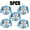 01 5PCS, variant on 2026 New Product - 20 cm Japanese Anime Fur-Padded Toy - Luna Fur Doll - Soft Pillow - Futuristic Doll - Beautiful and Cute Children's Christmas Gift