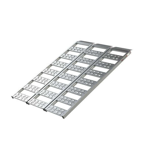 YUTRAX® 69” Tri-Fold Ramp, High-Strength Extruded Aluminum, 2200 lb. Load Capacity, YR300