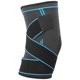 thumbnail image 5 of Rodillera deportiva dual para exteriores, transpirable, de punto, con bandas de presión dobles, color azul, talla M, 5 of 14