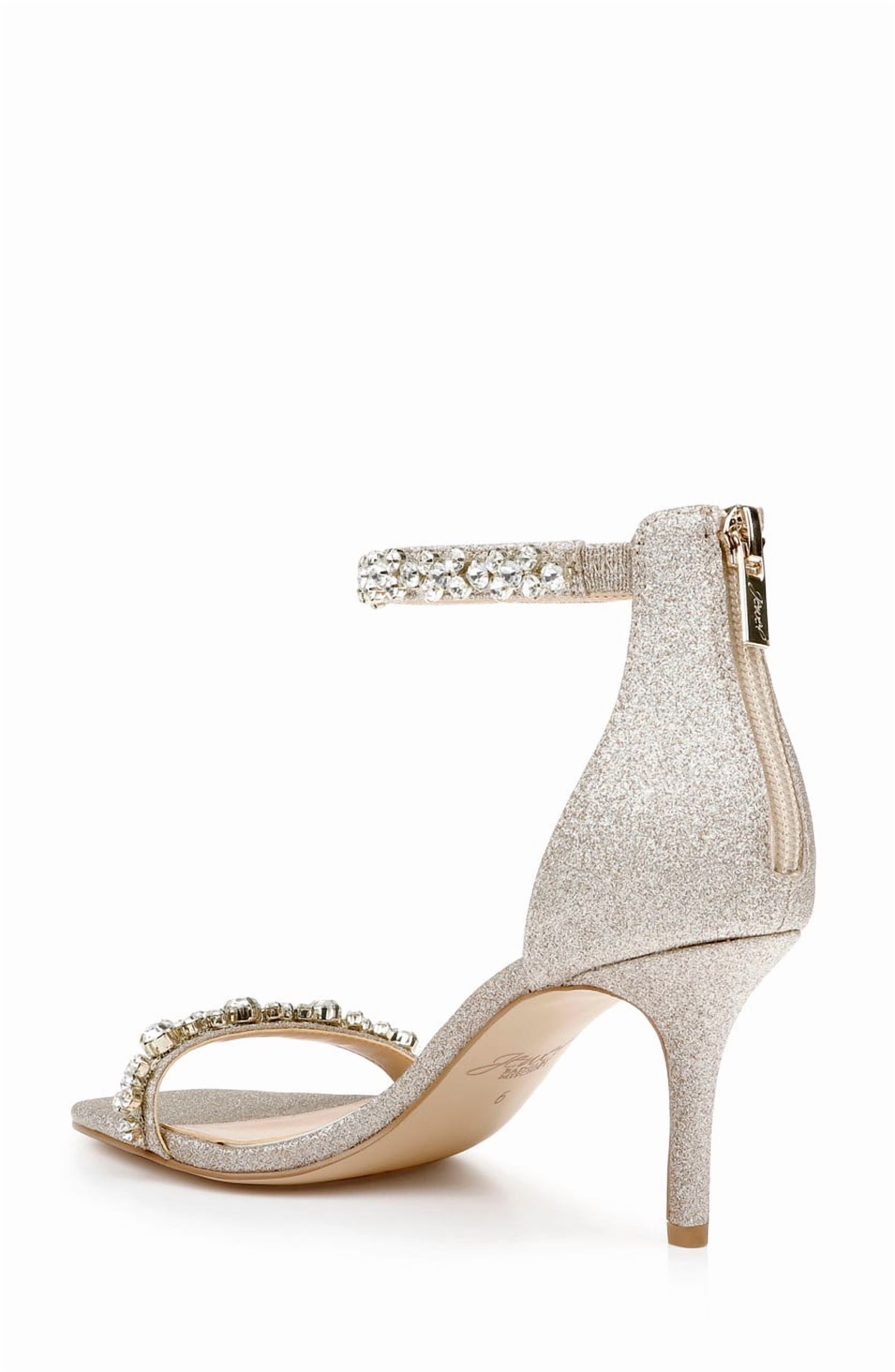 Jewel Badgley Mischka Dustyn Ankle Strap Sandal - Walmart.com display picture 1