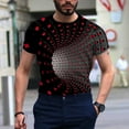 thumbnail image 5 of Kiplyki Wholesale Men's Unisex Daily T Shirt 3D Print Graphic Prints Animal Print Long Sleeve Tops Casual Bloue, 5 of 9