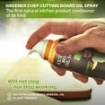 thumbnail image 2 of Greener Chef Non-Aerosol Walnut Oil Spray for Cutting Boards, Unscented, 5 fl oz 2-Pack, 2 of 6