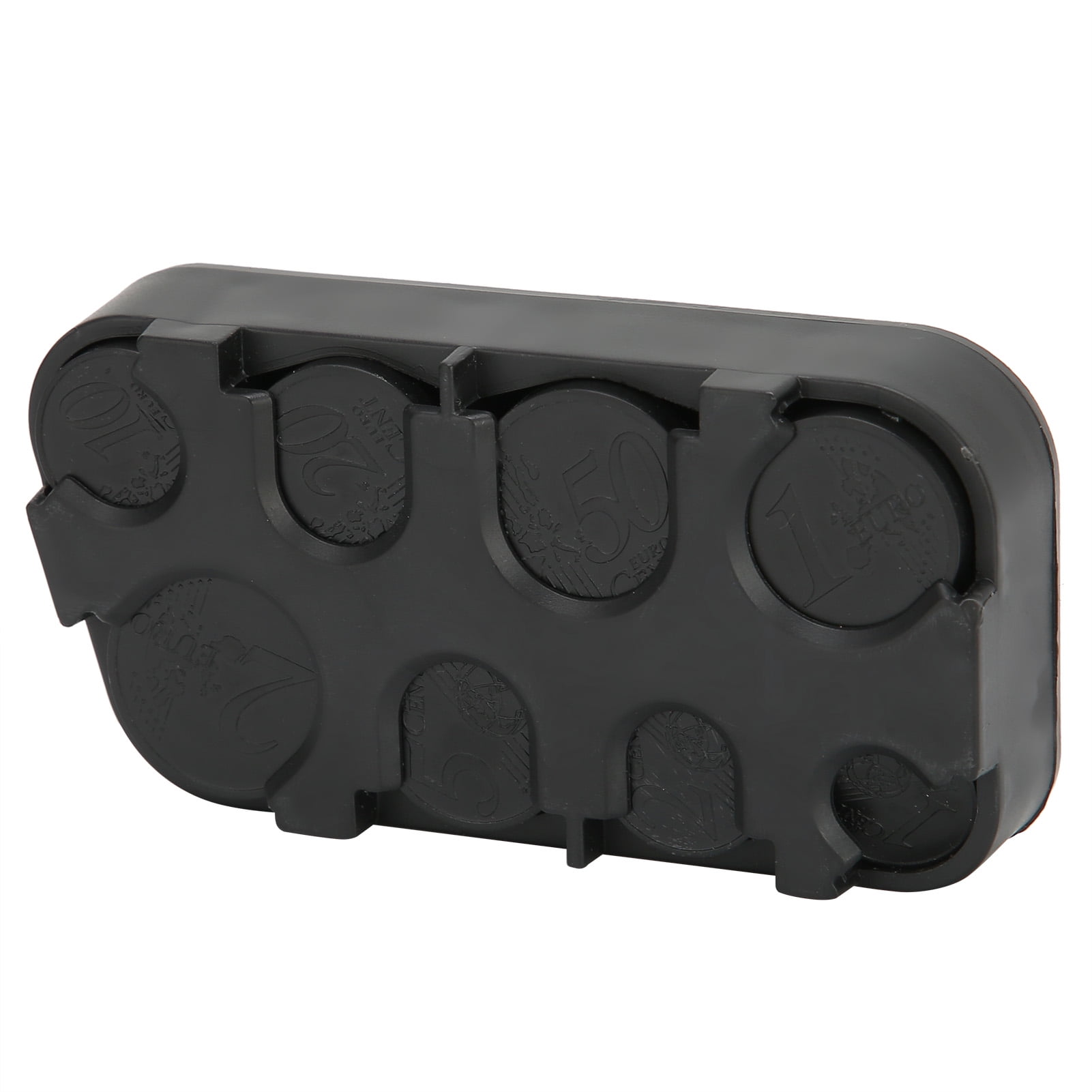 Keenso Euro Coin Storage Case Stylish Euro Coin Dispenser,Euro Coin Holders