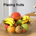 thumbnail image 5 of Rotator Rotator 11 Inch Tray Kitchen Round Rotating Organizer Table Suitable for Kitchen Cabinets Refrigerator Bathroom Rotating Food Storage (Color : Transparent), 5 of 5
