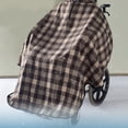 thumbnail image 4 of Poncho para Silla de Ruedas Sunnimix Impermeable Cálida Felpa Suave 160x75cm, 4 of 8