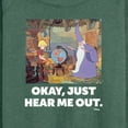 thumbnail image 3 of Disney - The Sword And The Stone - Okay, Just Hear Me Out - Women's Lightweight French Terry Long Sleeve Shirt, 3 of 5