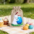 thumbnail image 5 of RKSTN Polyester basket Easter-themed Gift Bags And Featuring Rabbits And Easter Egg Patterns On A Burlaps-like Fabric And Perfects For Holiday Parties And Decorations room decor, 5 of 5