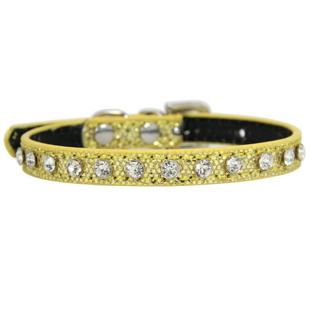 Diamond top kitten collar