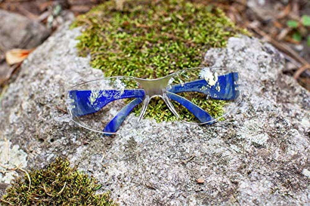Safe Handler Hyline Safety Clear Lens Color Temple Glasses, Anti-Scratch (12 Pack)