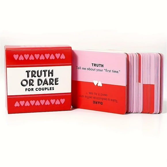 Mini Small Size Truth Or Dare For Couples Cards Games Funny Date Night Game Gifts