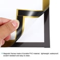 thumbnail image 3 of Unique Bargains 4x6 Magnetic Picture Frame, 4pcs A6 Magnetic Frame Magnetic Photo Frames Self-Adhesive  for Refrigerator, Golden, 3 of 7