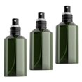 thumbnail image 1 of 3pcs Dark Green Portable Spray Bottles Refillable Travel Dispenser Sprayer, Lightweight Compact Water Mist Containers for Outdoor Use, 1 of 4