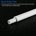 thumbnail image 5 of Uxcell 13mm ID 15mm OD 500mm White Pipe Round Rigid Plastic Tube for Water Pipe, 5 of 5