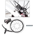 thumbnail image 3 of S SERENABLE Mountain Bike Hydraulic Disc Brake Calipers Line Pulling Bike Disc Brake Disc Rear, 3 of 9