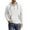 White, variant on UAMVSH Mens Cotton Linen Hoodies Lightweight Button Long Sleeve Pullover Drawstring Casual Beach Travel Sweatshirts with Pocket