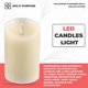 thumbnail image 4 of LED Candles, Flickering Flameless Candles with Remote Control, 4 of 5