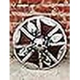 thumbnail image 2 of Medieval Wooden Handmade Round Cosplay Shield | Viking Shield Wall Art | 24 Inch Brown Steel & Wood Shield, 2 of 3