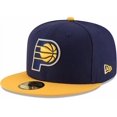 thumbnail image 1 of NBA hat featuring the Pacers' iconic "P" basketball logo. Indiana Pacers fitted hat, green, size 7 3/8, 1 of 5