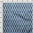 thumbnail image 2 of oneOone Cotton Cambric Fabric Ogee Flame Stitch Decor Fabric Printed BTY 56 Inch Wide, 2 of 4