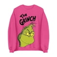thumbnail image 4 of Sweatshirts Christmas Crewneck 2025 Christmas Trees Long Sleeve Xmas Holiday Lightweight Pullover Hot Pink Medium, 4 of 4