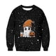 thumbnail image 5 of Heisall Womens Hoodies Halloween-themed Sparkling Print Round Neck Long Sleeve Fleece-lined Casual Sporty Fashion Sweatshirts, 5 of 9
