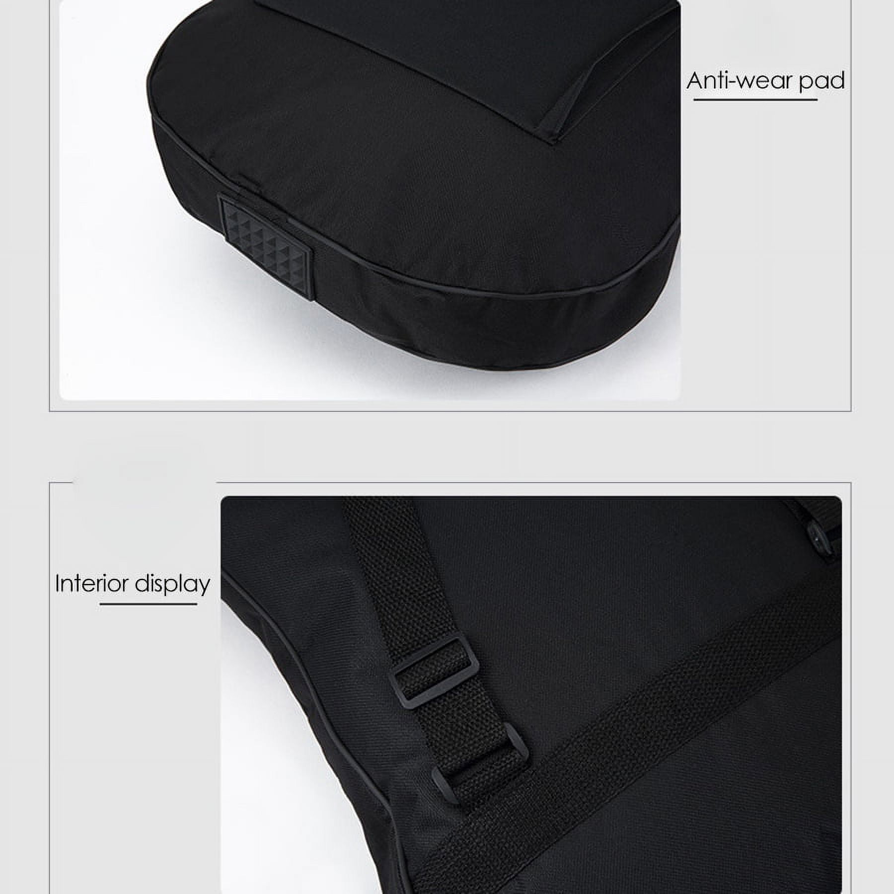 Electric Guitar Bag Gig Bag Backpack Padded Soft Case 5mm Padding Waterproof Backpack