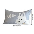 thumbnail image 3 of Silk Soft And Friendly Summer Bedroom Cute Pet Dog Print Cool Breathable Pillowcase, 3 of 7