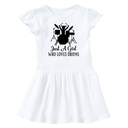 

Inktastic Drummer Music Gift for Girls Gift Baby Girl Dress