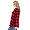 thumbnail image 3 of Woman Within Plus Size Classic Flannel Shirt, 3 of 6