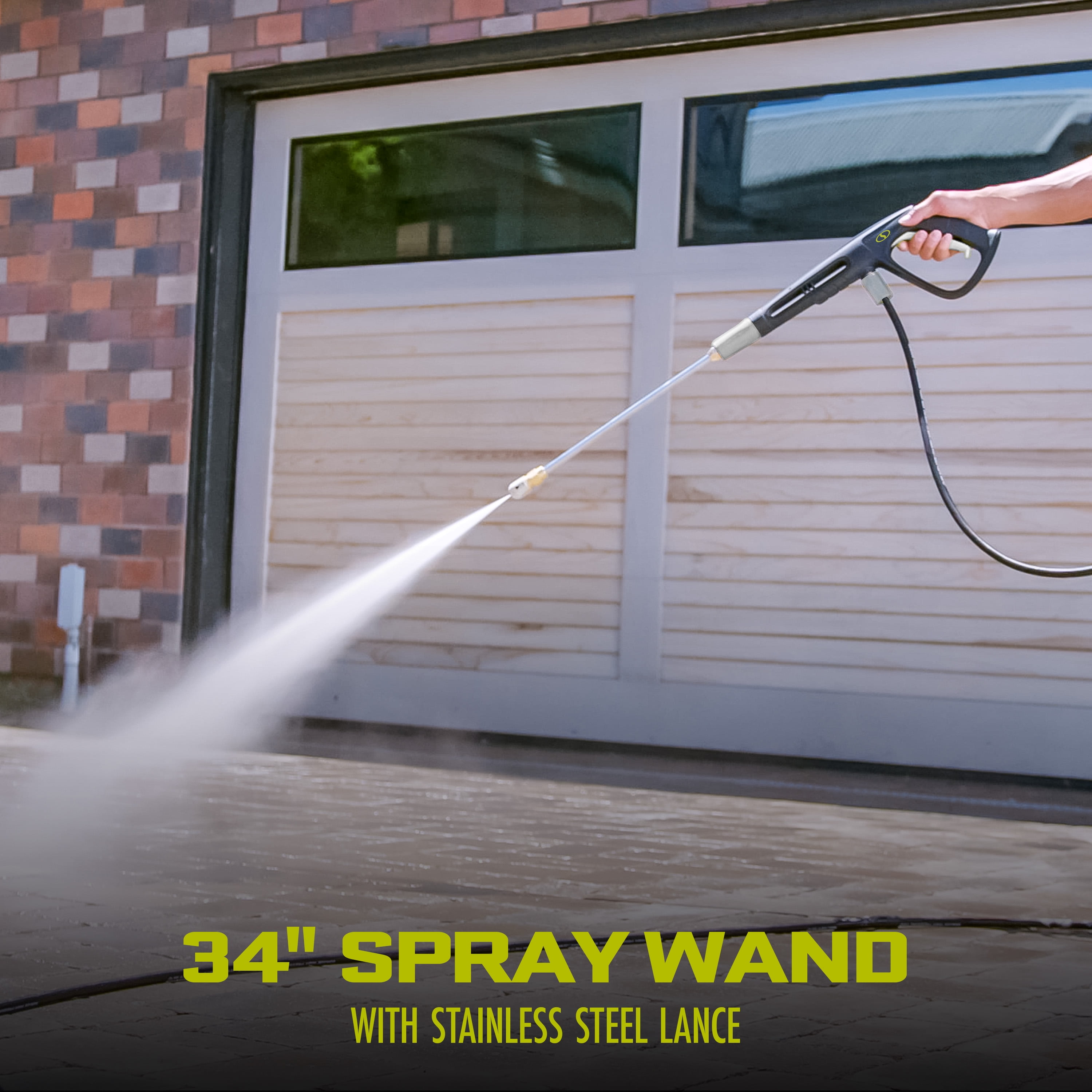 Sun Joe Xtream Clean Electric Pressure Washer, 14.9-Amp, 2200 PSI Certified Rated, 1.1 GPM Rated Flow
