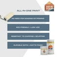thumbnail image 2 of Oslo Home All In One Paint, ‎Black, Quart (32oz), Matte, no Sanding, for Refinishing Furniture, Cabinets, 2 of 5