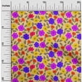 thumbnail image 1 of oneOone Polyester Lycra Ronchi Fabric Leaves & Flower Fabric For Sewing Printed Craft Fabric By The Yard 56 Inch Wide, 1 of 4