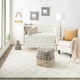 thumbnail image 5 of Hauteloom Vermilion Wool Living Room, Bedroom Area Rug - Contemporary - Ivory, Taupe - 5' x 7'6", 5 of 8