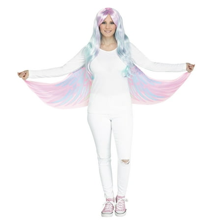 Unicorn Pegasus Soft Cloth Fabric Wings Finger Loops Halloween Costume