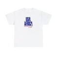 thumbnail image 2 of USA for Africa  "We Are the World" Vintage 1980s Design Cotton T-Shirt, 2 of 4