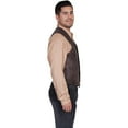 thumbnail image 3 of Scully Men's Whipstitch Lamb Leather Vest - 206-161 Medium, 3 of 4