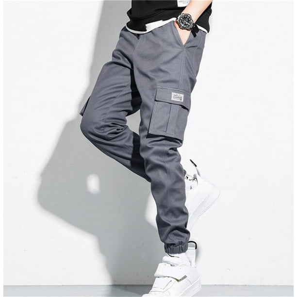 Pantalones Naranjas Hombre Pantalones Cargo Para Hombre OVARA