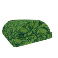 thumbnail image 1 of Exotic Foot Rest, Clutter of Banana Leaves Paradise Plantation Foliage Scene, Non-Slip Backing Adjustable Ergonomic Memory Foam Leg Support for Office, Fern Green Hunter Green, by Ambesonne, 1 of 5