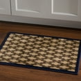 thumbnail image 3 of Linon Home Décor Elegance Area Rug Collection, Navy and Beige, 2' x 3', 3 of 3