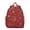 Red-4, variant on Minimalist Dog Design Student Backpack – Playful Puppy Paw Print with Bone and Tail Cartoon Design, Artistic Watercolor Style for School