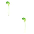 thumbnail image 1 of kurtrusly Wedding Decor With Simulated Calla - Choose Variety Of Colors And Styles With High 3D And Simulation Durable PU Tender green 2PCS, 1 of 6