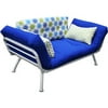 Mali Flex Multi-Position Lounger Pillows, Blue Fireworks
