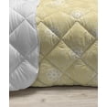 thumbnail image 3 of Floral Down Alternative Comforter, White Camomiles Pink Flowers Nature Symmetry Pattern, Microfiber Quilt for All Season, 5 Sizes, Pink Yellow, by Ambesonne, 3 of 3