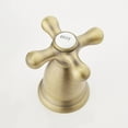 thumbnail image 4 of Signature Hardware 900890 Victorian 1.2 GPM Widespread Bathroom Faucet - Nickel, 4 of 7