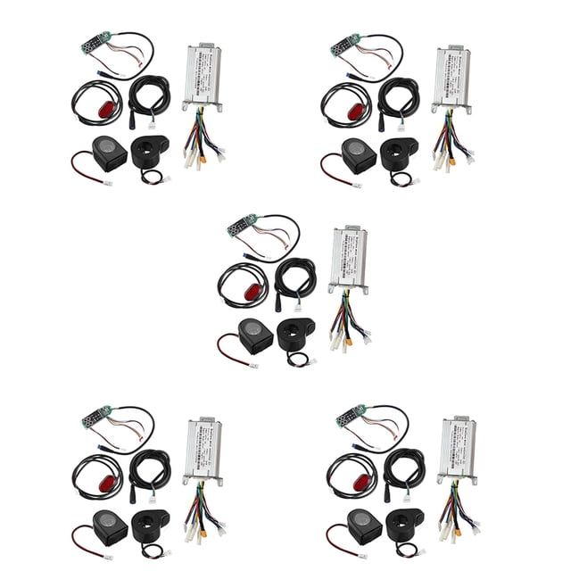 5X 36V 350W 15A Motor Controller+Dashboard+Front/Rear Light Speed Controller for Scooter Electric Bicycle E-Bike
